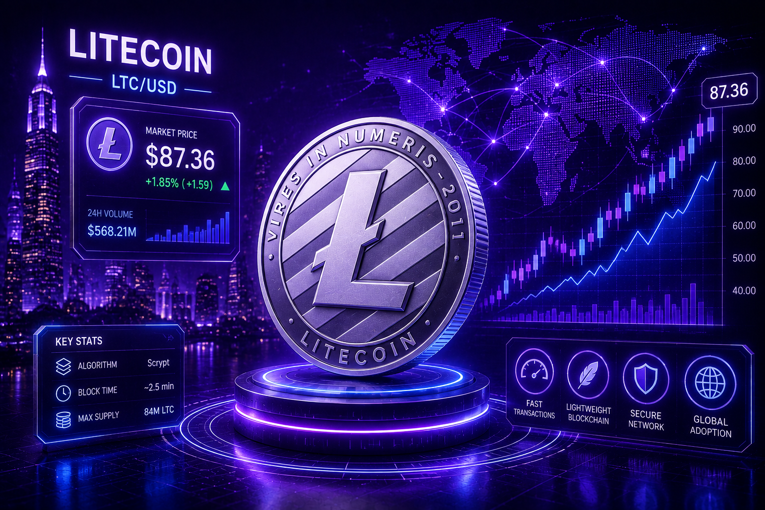 Litecoin trading